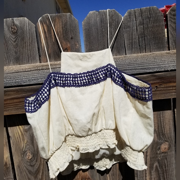 Moon River Anthropologie Peasant Tank - Picture 3 of 4